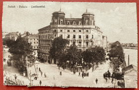 RIJEKA Sušak Palača Continental Pohled Pohlednice
