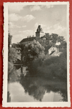 Brandýs nad Labem zámek Pohled Pohlednice