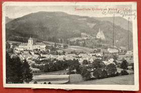 Sommerfrische Kirchberg am Wechsel Pohled Pohlednice