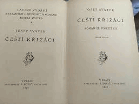Čeští křižáci OBÁLKA VEVÁZÁNA! Román ze století XII
