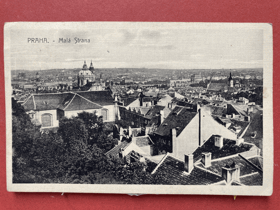 PRAHA Malá Strana Pohled Pohlednice