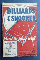Billiards and Snooker. Volunteer Snooker - Pool, Russian Pool, Pyramids. How to Play Well