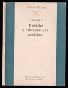 Kubické a bikvadratické problémy