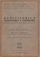 Repetitorium matematiky a geometrie matematika se zřetelem ke studiu věd přírodních a ...