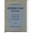 Hospodářské systémy dneška Universalismus, nacionalismus, liberalismus, socialismus