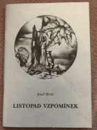 Listopad vzpomínek PODPIS AUTORA!!