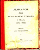 Almanach žáků akademického gymnasia v Praze (1872-1880)