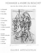 Hommage à Jacques Dupin et André du Bouchet, catalogue de l'exposition des 18 mars - 20 avril ...