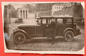 Škoda 860 VETERÁN ITÁLIE Pohled Pohlednice
