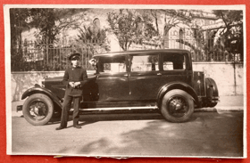Škoda 860 VETERÁN ITÁLIE Pohled Pohlednice