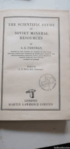 The Scientific Study of Soviet Mineral Resources