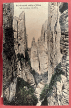PRACHOVSKÉ SKÁLY JIČÍN Pohled Pohlednice