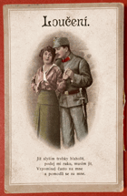 LOUČENÍ Pohled Pohlednice