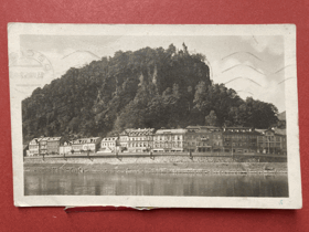 DĚČÍN Pohled Pohlednice