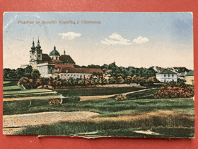 SVATÝ KOPEČEK OLOMOUC Pohled Pohlednice