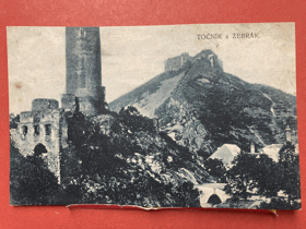 TOČNÍK A ŽEBRÁK Pohled Pohlednice