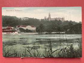 Hluboká nad Vltavou Pohled Pohlednice