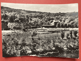 BÍLINA KOUPALIŠTĚ Pohled Pohlednice