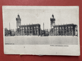 STAROMÁK RADNICE Pohled Pohlednice