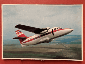 LETADLO ČSA Let L-410 Turbolet Pohled Pohlednice