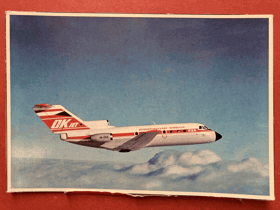 LETADLO ČSA Jak-40 Jakovlev Pohled Pohlednice