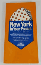 New York in your pocket - a handy directory of restaurants, hotels, musuems, theaters, stores, ...