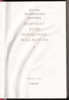 Důmyslný rytíř Don Quijote de la Mancha