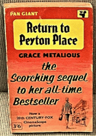 Return to Peyton Place The Scoring sequel to her all-time Bestseller