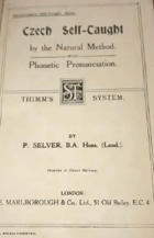 Czech Self-Taught by the Natural Method With Phonetic Pronunciation