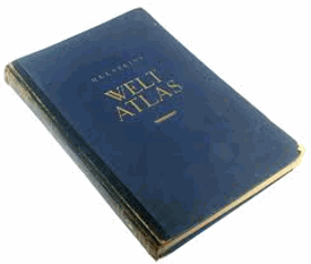 ULLSTEINS WELTATLAS Vrlg. Berlin ATLAS mapa mapy ULLSTEIN