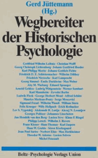 Wegbereiter der historischen Psychologie