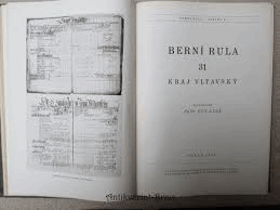 Kraj vltavský Berní rula 31