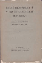 České dějepisectví v prvém desetiletí republiky