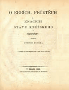O erbích, pečetěch a znacích stavu kněžského v Čechách