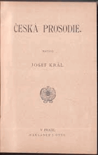 Česká prosodie Světová knihovna