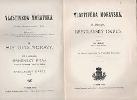 Země a lid Vlastivěda moravská 1 Přírodní poměry Moravy