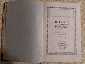 Horáci-Doláci Vlastivědné čtení na podkladě národopisu