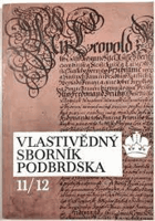 Vlastivědný sborník Podbrdska 11 12 Brdy Brdská vrchovina