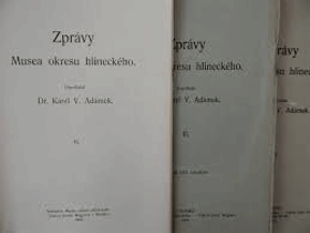 3SVAZKY Zprávy Musea I III okresu hlineckého