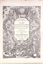 Ze sbírky doktorských thesí OLMÜTZ olomoucké university. Příspěvek k poznání barokní ...