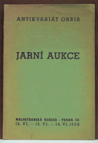 Jarní aukce Orbis antikvariát, Praha III, 12.-14.6.1950