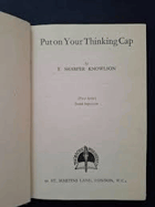 Put On Your Thinking Cap
