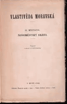 Novoměstský okres Vlastivěda moravská