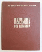 Indicatorul localităţilor din România