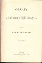 Obrazy z kulturních dějin českých 2
