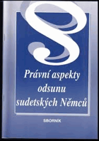 Právní aspekty odsunu sudetských Němců Sudety