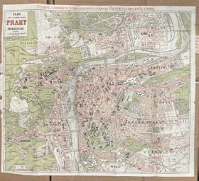 PRŮVODCE PO PRAZE V RUŠTINE