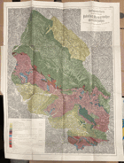 MARAMUREŠ KARPATY UHRY RUMUNSKO. GEOLOG. MAPA 1:100.000