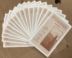 ŠUMAVA. KOMPLET 19X VOJ.MAPA UPR. PRO TUR. ÚČELY 1:50.000