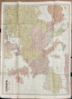 EVROPA. RAKOUSKO-UHERSKO MAPA 1:5,000.000